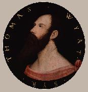 Hans holbein the younger Portrait of Sir Thomas Wyatt Germany oil painting artist